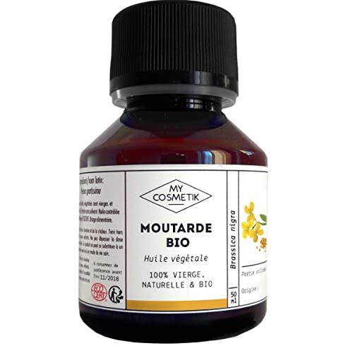 Aceite vegetal de Mostaza orgánico Cosméticos - MY COSMETIK - 50 ml