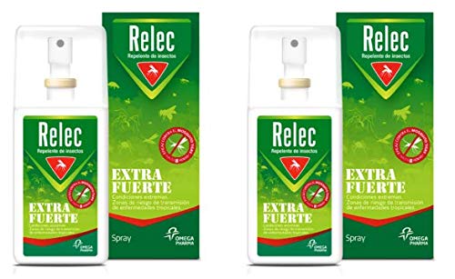 2 X Relec Extrafuerte Spray Antimosquitos - 75 ml DUPLO
