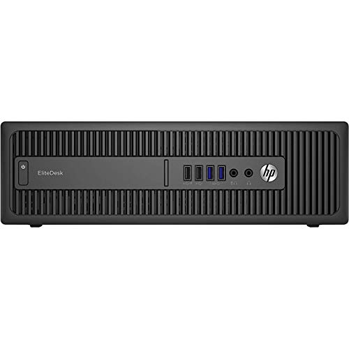 HP EliteDesk 800 G1 - Ordenador de sobremesa (Intel Core i5-4570, 16GB de RAM, Disco SSD de 480GB, Sin lector, Windows 10 Pro ES 64) - Negro (Reacondicionado)