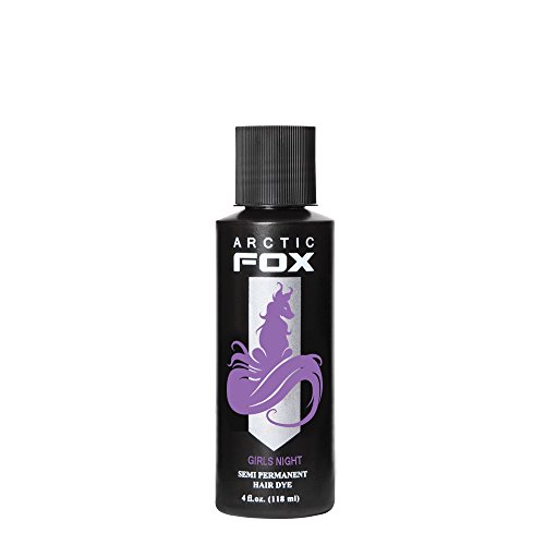 Girls Night, semi-permanentes tinte para el cabello en colores pastel de lavanda púrpura - 118 ml - Fox ártico