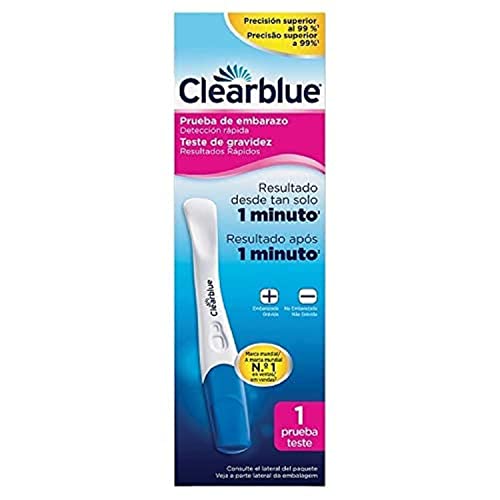 Clearblue - Prueba De Embarazo Conveniente Y Rápida - 1 Prueba