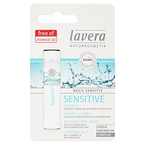 lavera Basis Sensitiv Bálsamo labial ∙ Cuidado Labial biológico ✔ cosméticos naturales 100% certificados ✔ 4.5 gr.
