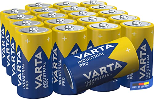 Varta Industrial - Pilas alcalinas C / LR14 / Baby (pack de 20 Unidades, 1.5 V)