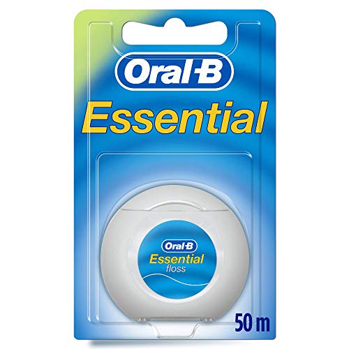 Oral B Essential - Hilo dental encerado (50 m)