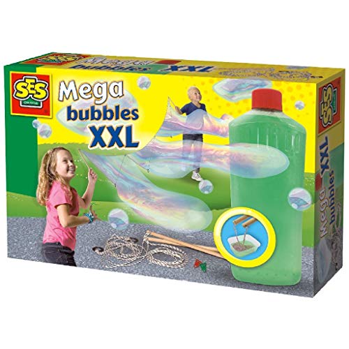 SES Creative Bubbles XXL-Soplador de Mega Burbujas SES, Multicolor (02252)