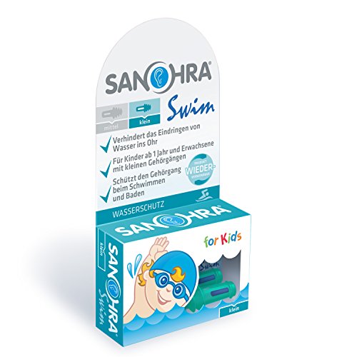 Sanohra – Tapones para los oídos infantiles (1 paquete x 2 unidades)