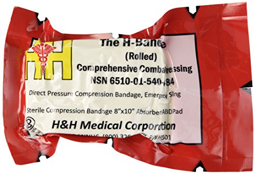 H & H Associates Multi-Uso hemostático y compresión trauma vendaje