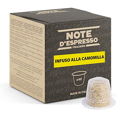 Note d'Espresso - Manzanilla - Cápsulas compatibles con Cafeteras NESPRESSO* - 40 caps