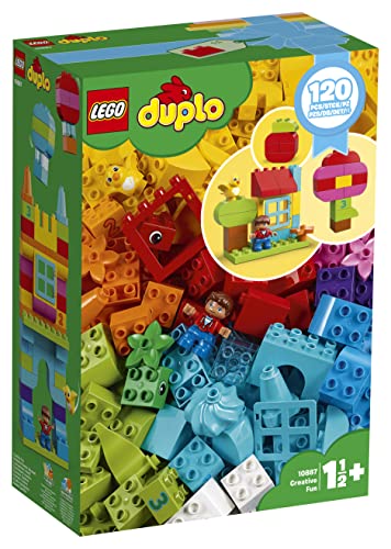 LEGO DUPLO My First - Diversión Creativa, Juguete Preescolar Creativo de Construcción con Muñeco para Niños y Niñas a Partir de 1 Año y Medio (10887) , color/modelo surtido