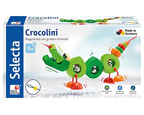 Selecta- Cadena para Cochecito Crocolini, Multicolor (Schmidt Spiele GmbH 61016)