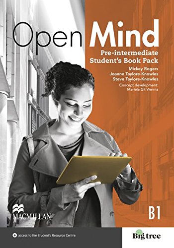 Pre-Intermediate. Open Mind. Student's Book with Webcode (incl. MP3) and Print-Workbook with Audio-CD+ Key