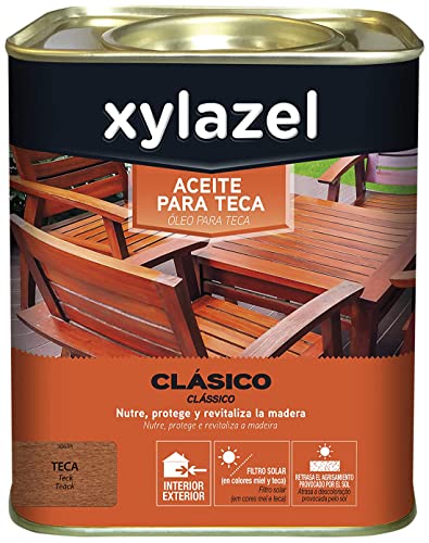 Xylazel Aceite para Teca color teca 750 ml