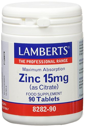 Lamberts Zinc 15mg - 90 Tabletas