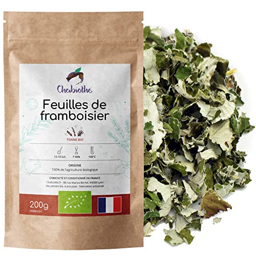 Té de Hojas de Frambuesa BIO 200g - francesa, orgánico bolsa biodegradable