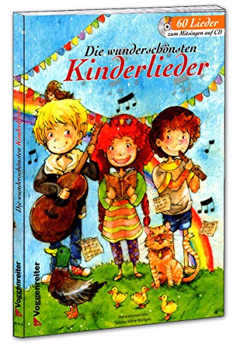 Las maravillosas canciones infantiles – 60 canciones – Un maravilloso libro para cantar, cantar, zumbar y jugar con CD.