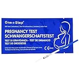 One Step - 10 Tests de Embarazo 10 mIU/ml altamente sensibles (hasta 6 días antes) - Nuevo Formato Económico de 2,5 mm