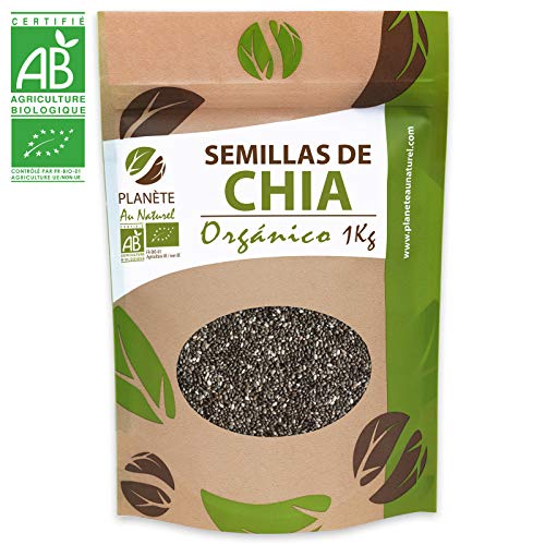 Semillas de Chia Orgánico - 1KG - Salvia hispanica